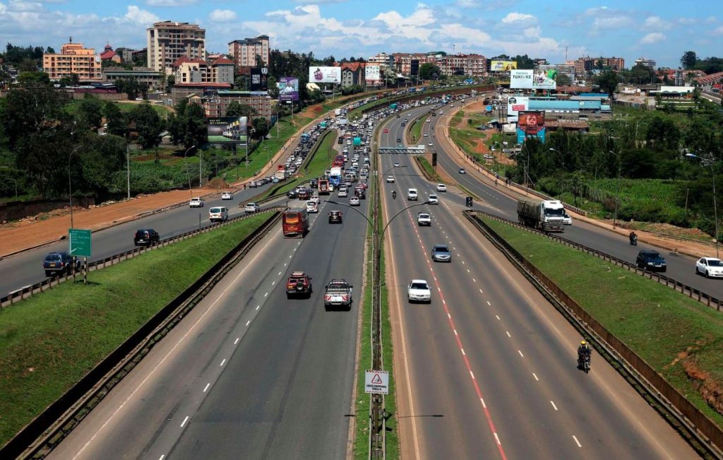 Road construction Kenya
