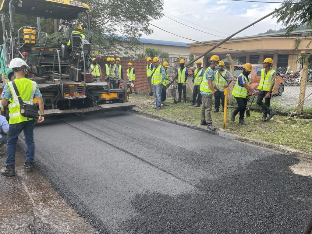 Road construction projects in East Asia