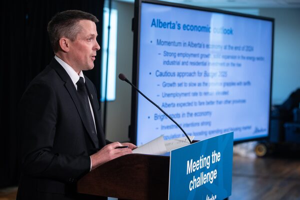 Alberta’s financial future is clouded by projected deficits for the next three years