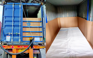 Bitumen flexitank packaging