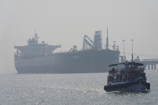 Oil Tankers in the Strait of Hormuz